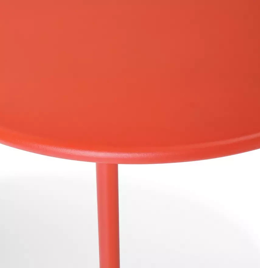 Annika 2 Seater Metal Garden Bistro Set - Red (B Grade 1320)
