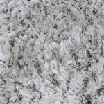 Airmaster Plain Silver Shaggy Rug - 170x120cm