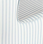Callie Fabric Wingback Chair - Natural Stripe | Elegant Living Room Style