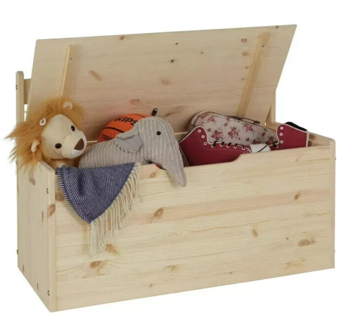 Kids Scandinavia Extra Large Toy Box - Pine