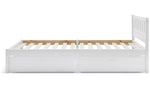 Habitat Ronnie Single Bed Frame and Drawer - White | Sturdy Bed for Kids Adults