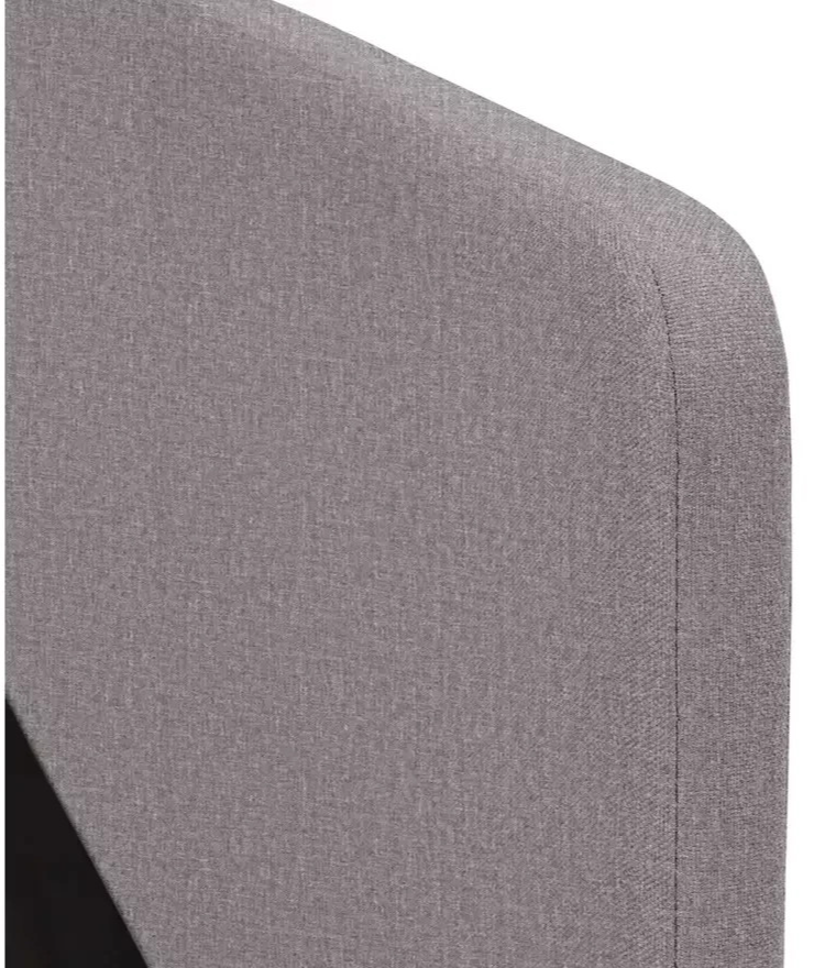 Kristopher Double Fabric Bed Frame - Grey | Bedroom Furniture for Sleep