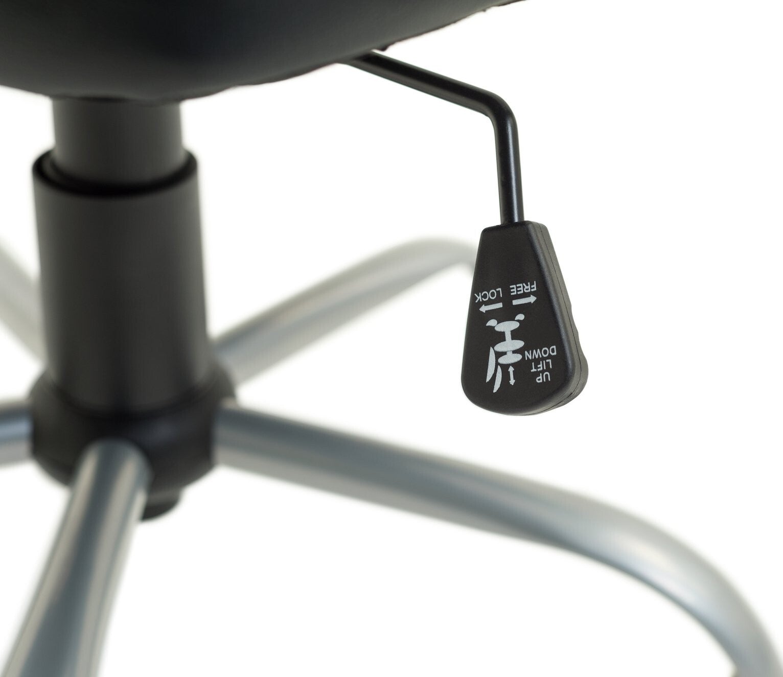 Walker Height Adjustable Office Chair - Black ( B Grade 29427 )