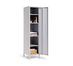 Habitat Tall 1 Door 4 Shelf Locker - Grey