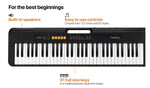 Casio CT-S100AD Keyboard, Stand and Headphones Bundle