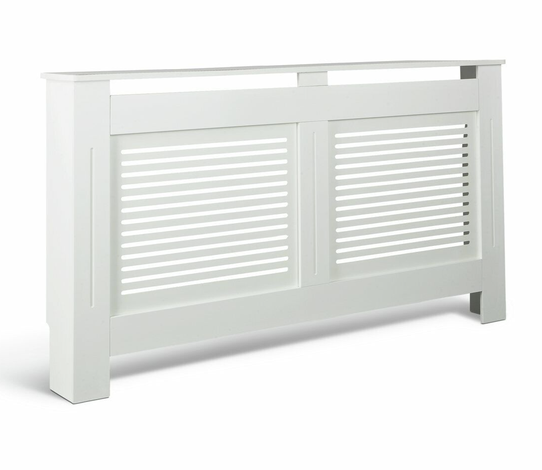 Habitat Austin Large Radiator Cover - White ( B Grade 18667 )