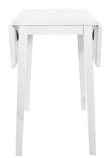 Home Kendal Solid Wood Dining Table & 4 White Chairs | Dining Set for Kitchen
