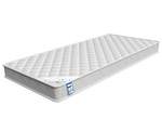 Mia Single Bed Frame - Pink With Memory Foam Mattress