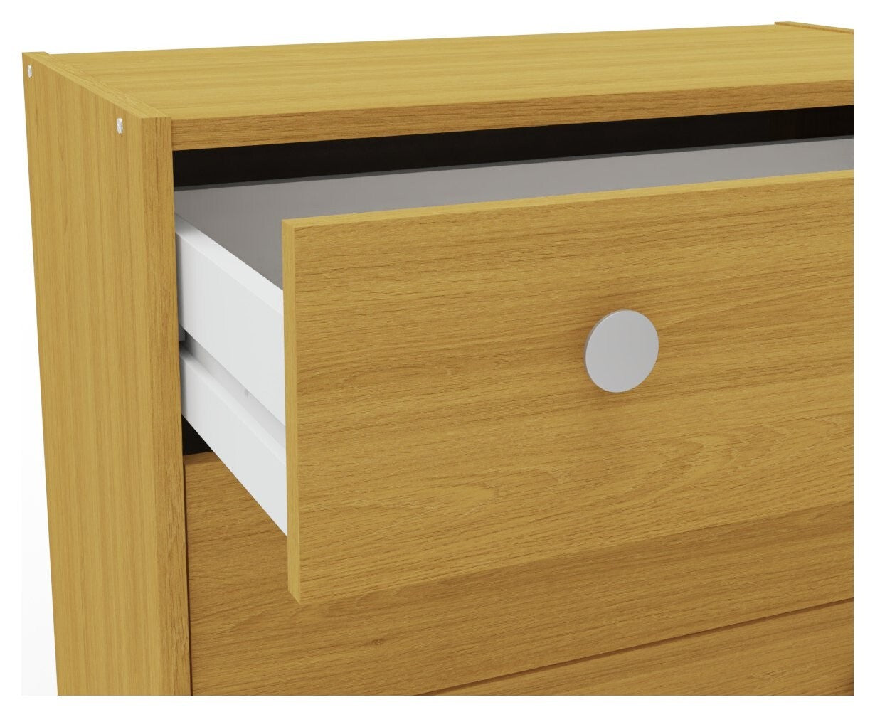 Seville 2 Piece 1 Door Wardrobe Set - Oak ( B Grade )