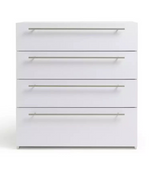 Habitat Atlas 4 Drawer Chest - White Gloss