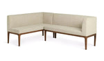Loxley Corner Dining Set Walnut ( Only with 1 Bench )