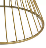 Habitat Huxley Coffee Table - Brass