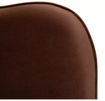 Onda Velvet Kingsize Headboard Rust | Luxury Bedroom Bed Backrest Panel