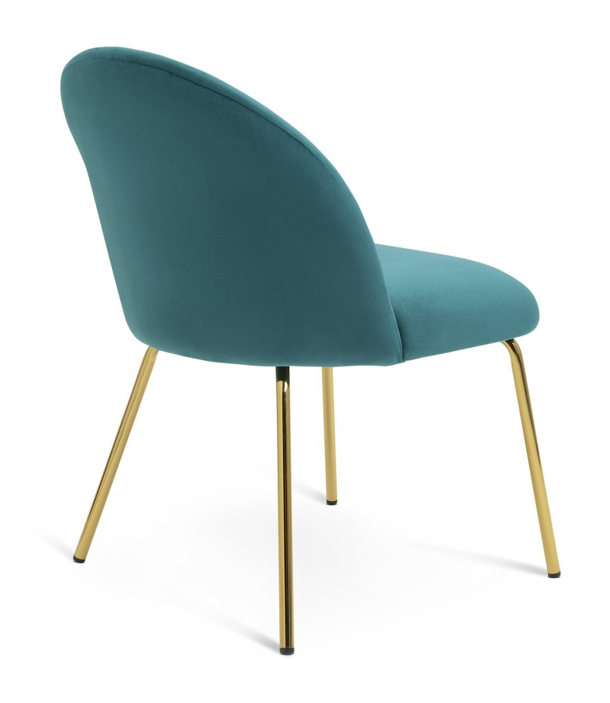 Habitat Maddix Pair of Velvet Dining Chairs - Teal