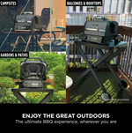 Ninja Woodfire Electric BBQ Stand | Outdoor Grill Trolley Stand