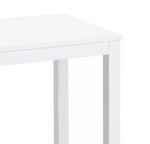 Toby 2 Seater Bar Table - White