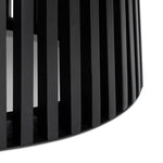 Habitat Jericho Round Coffee Table - Black | Modern Living Room Furniture Table