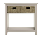 Willow 2 Drawer Unit - Grey