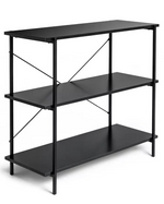 Habitat Huckley 3 Tier Steel Shelving Unit- Black