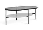 Habitat Mist Coffee Table - Black & White