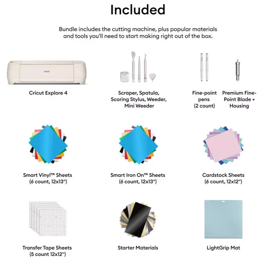 Cricut Explore 4 Bundle