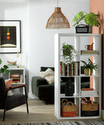 Squares Plus 8 Cube Storage Unit - White  ( B Grade 36719 - 36723 )