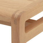 Habitat Radius 4 Seater Solid Oak Dining Bench - 180cm