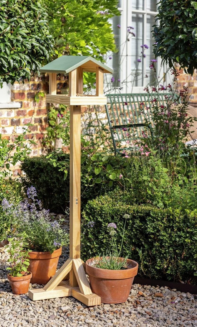Habitat Wooden Bird Feeding Table