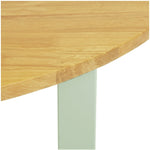 Home Chicago Wooden 4 Seater Dinning Table - Sage | Compact 4 seater table