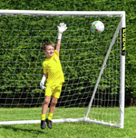 FORZA 8ft x 6ft Football Goal | Garden Football Goal Post Net Soccer Training Eq