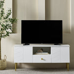 Home Kyler 2 Door 1 Drawer TV Unit - White
