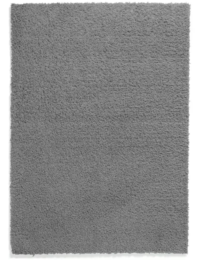 Cosy Flint Grey Rug | 200x290cm | Modern Living Room Bedroom Area Rug Carpet