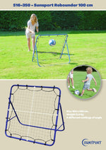 Sunsport 100cm Football Rebounder