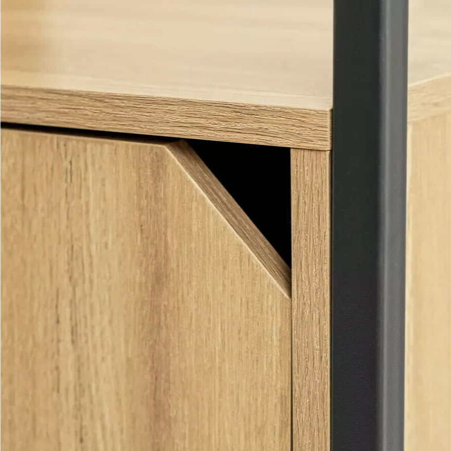 Loft Living Shelving Unit - Light Oak