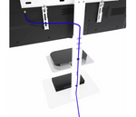 AVF AR-UN60WC TV Stand Up to 70 Inch White | Modern Living Room TV Unit