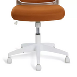Oxley Mesh Plastic Chair Orange | Modern Dining Kitchen Garden Chair Furniture
