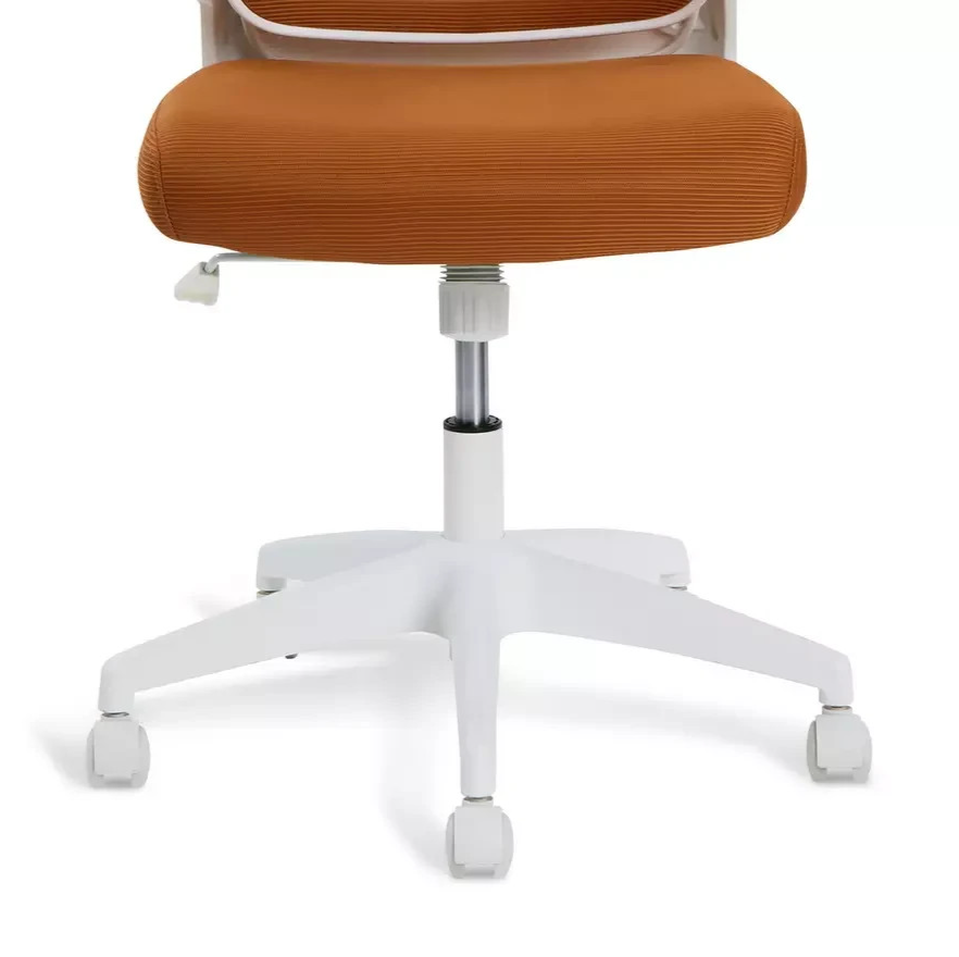 Oxley Mesh Plastic Chair Orange | Modern Dining Kitchen Garden Chair Furniture