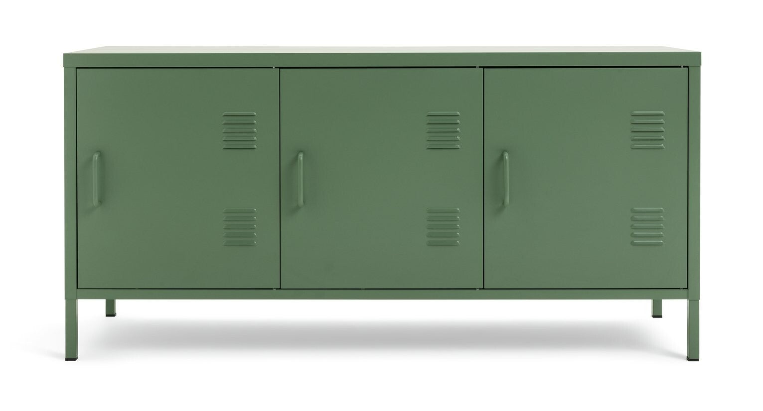 Habitat Stevie 3 Door Locker - Green ( B  Grade 50802 )