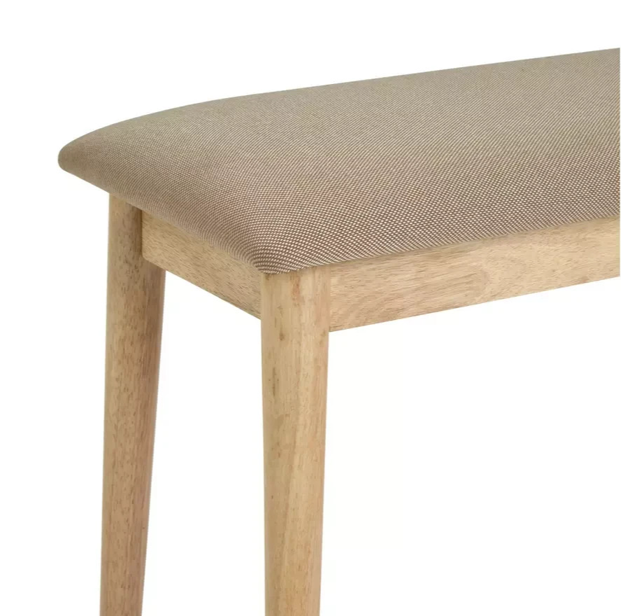 Skandi Wooden Dining Bench Oak | Modern Dining Room Bench Furniture