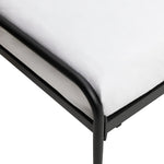 Kanso Double Metal Bed Frame - Black | Industrial Bedroom Vibe