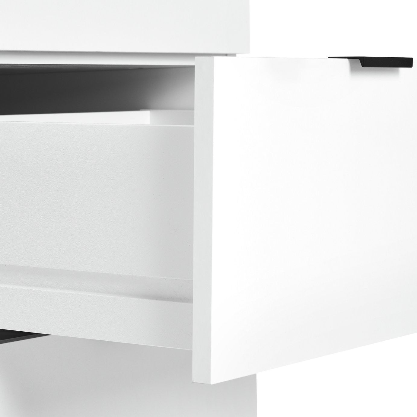 Home Zeke 6 Drawer Tallboy - White | Vertical Storage Space