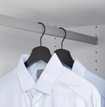 Munich Corner 1 Door Wardrobe - White (B GRADE 1110)
