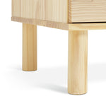 Akio 3 Drawer Chest - Pine | Natural Wood Aesthetic
