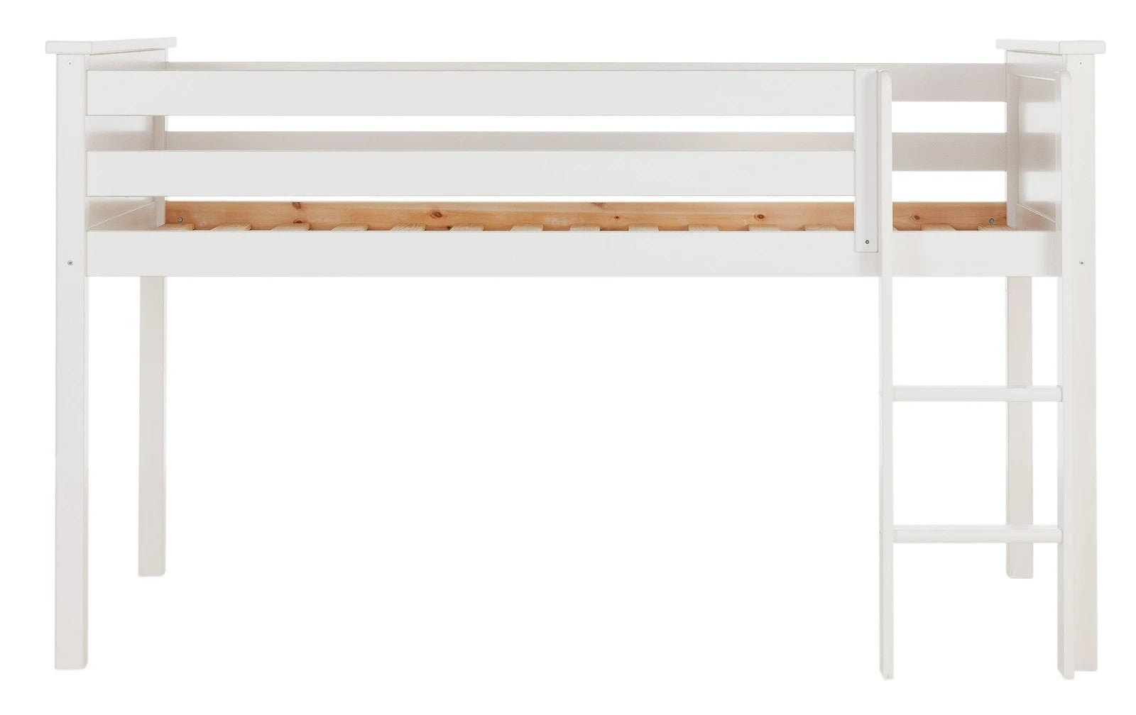 Brooklyn Midsleeper Bed Frame-White | Midsleeper bed frame white