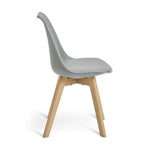 Jerry Pair of Dining Chair - Grey | Modern Mealtime Seating