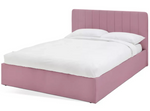 Pandora Small Double End Lift Ottoman Bed - Pink (B Grade)