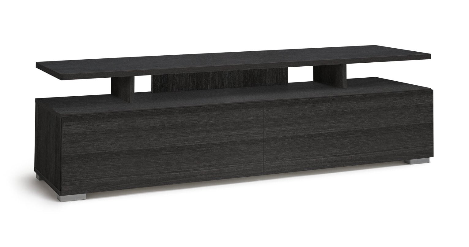 Habitat Floating Top TV Unit - Black & Brown ( B Grade 40998 - 40999 )