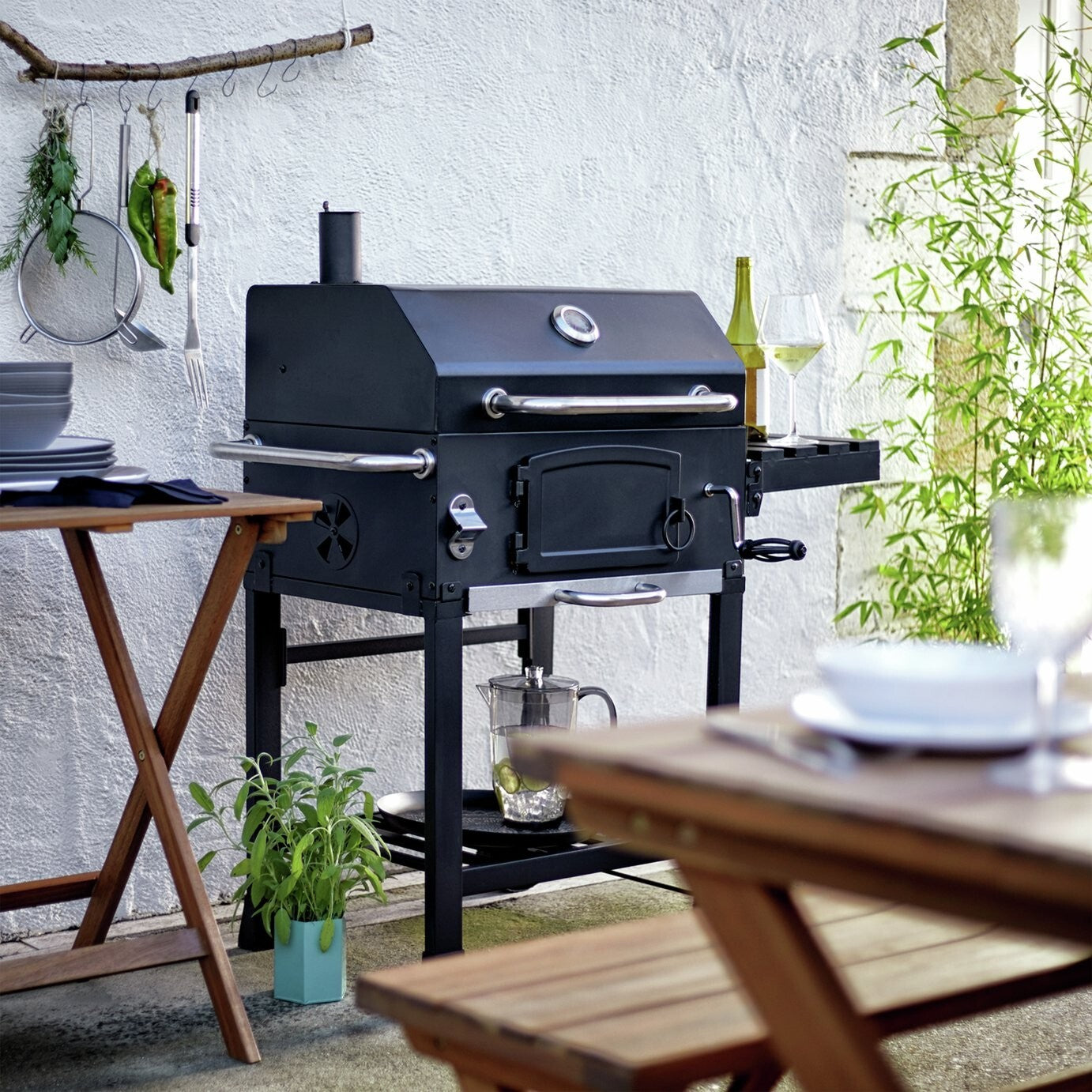 Trolley Charcoal BBQ