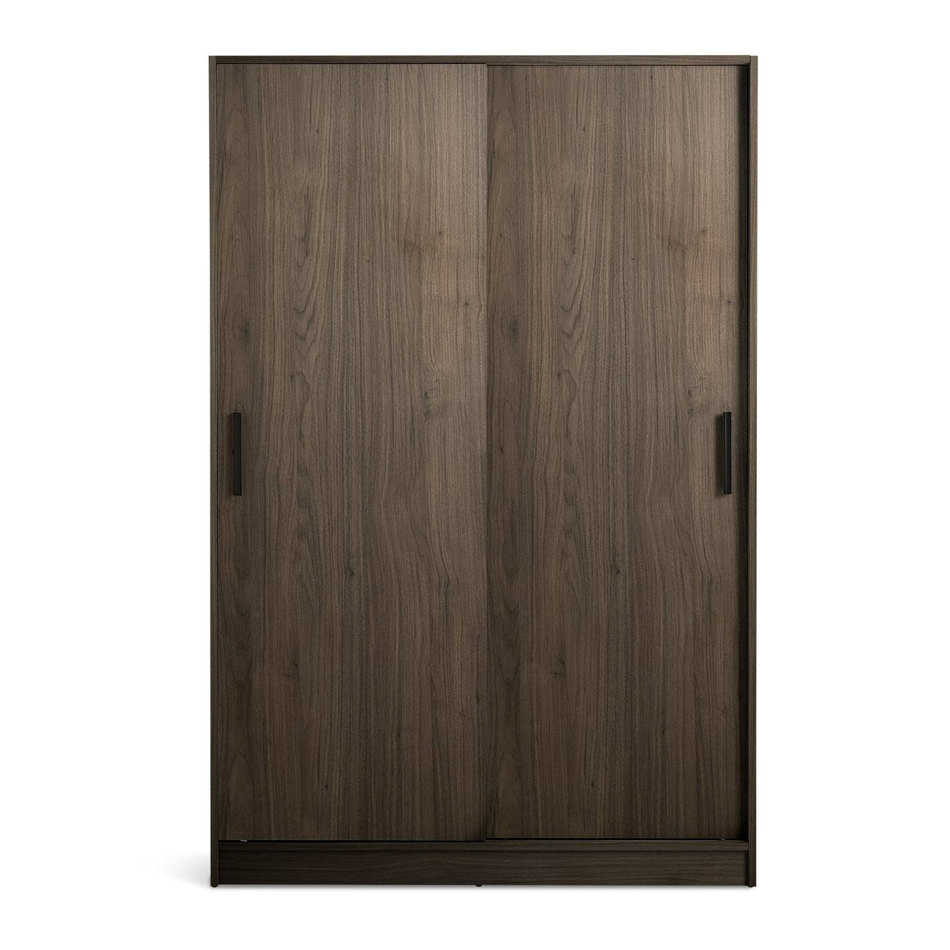 Home Nova 2 Door Sliding Wardrobe - Walnut | 2 door sliding wardrobe