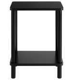 Home Andrea Set of 2 Bedside Tables Black | Bedroom Nightstand Furniture Set